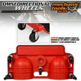 thumbnail image 2 of Rolling Knee Creeper Durable Knee Pads with Full 360 Degree Turn Casters and Tool Tray, Garage Kneeling Pads on Swivel Castors for Home Workshop Auto Repairing Maintaining, 2 of 9
