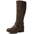 thumbnail image 5 of GLOBALWIN Women's Brown Knee High Riding Boots 8M, 5 of 8