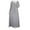 Gray, variant on FAKKDUK Muslim Dress for Women Full Cover Long Sleeve Mock Neck Islamic Arab Maxi Dress Abaya Kaftan Clothes Women Prayer Dress Womens Casual Maxi Dress,M