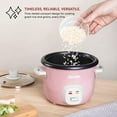 thumbnail image 3 of Restored Aroma Housewares 4-Cups (Cooked) 1Qt Rice & Grain Cooker ARC-302NG (Refurbished), 3 of 6