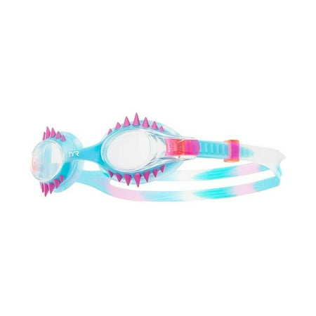 UPC: 0036702758574 | TYR Simple Tie Dye Mint Blue and Purple Swimming Sport Goggles