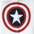thumbnail image 3 of Captain America White Ankle Socks, 3 of 3