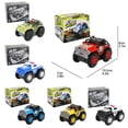 thumbnail image 2 of Goowood Dump Truck Toy 4WD Stunt Toy Car Cartoon Electric Jeep Simulation Vehicle for Kids Boys Age 3 4 5 6 7 8 12 Monster Truck Gifts, 2 of 6