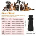 thumbnail image 4 of 4pcs Anti Slip Dog Socks Outdoor Dog Boots Waterproof Dog Shoes Paw Protector, 4 of 4