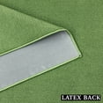 thumbnail image 5 of Custom Size Anti-Slip Machine Washable Loop Pile Green Runner Rugs ( 35' x 26"), 5 of 6
