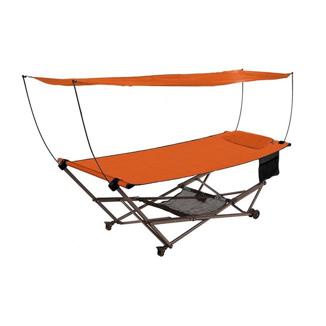 bliss hammocks q806tcr stow ez hammock & collapsible stand with pillow