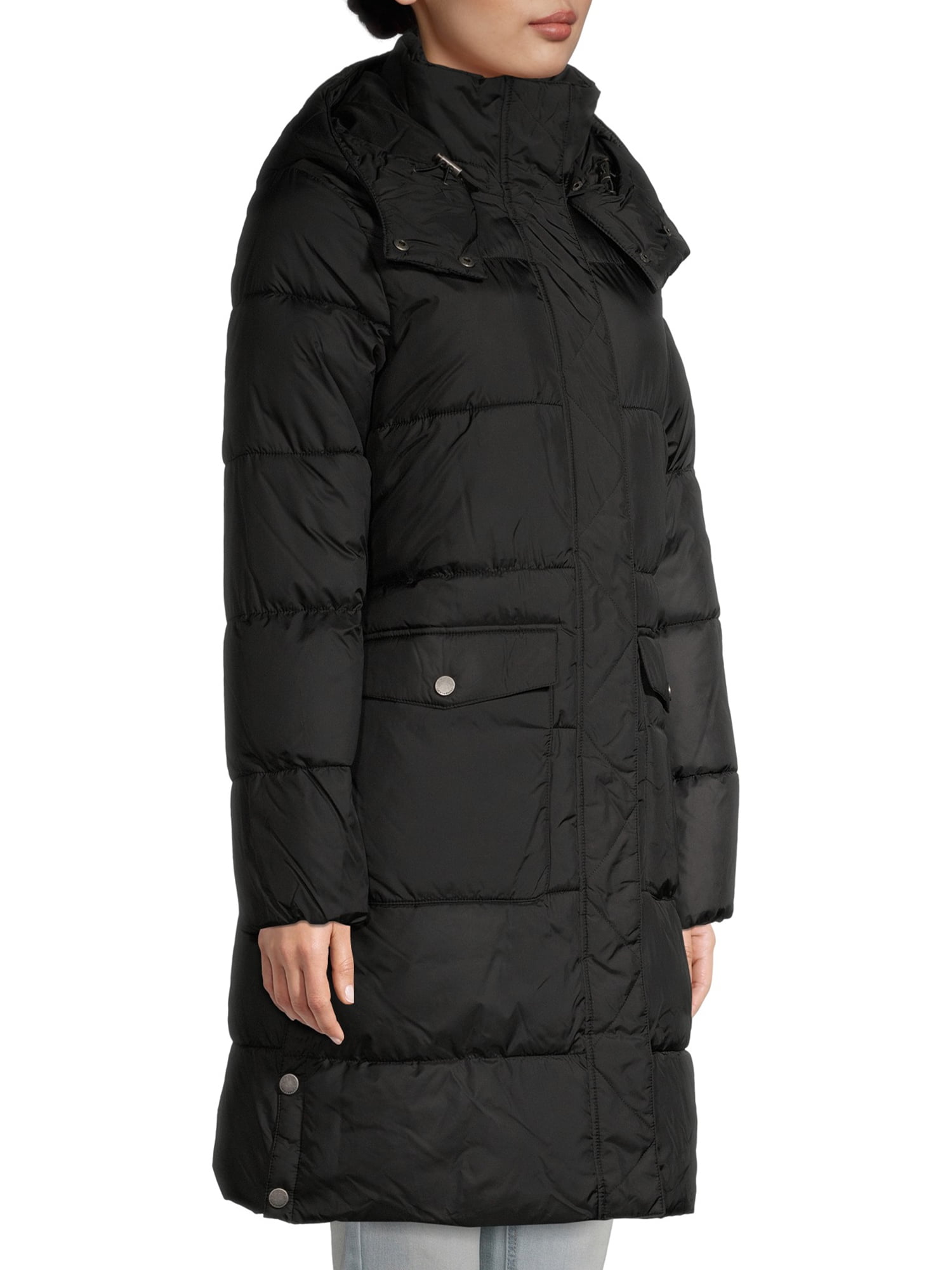 Lucky Brand Women's Long Puffer Coat 