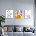 thumbnail image 6 of Mental Health Canvas Wall Art,A Little Progress Each Day Adds Up to Big Results Motivational Quote Painting Prints Poster Ready to Hang for Counselor Therapy Office School Wall Decor,12x15 Inch Y415, 6 of 6