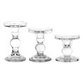 thumbnail image 4 of Juego de portavelas BTGLLAS, candelabro de cristal, soporte de cristal, 4 of 7