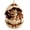 Brown, variant on huayou 3D Hanging Dragon Egg Figurine, Brown Hatchling Dragon in Cracked Egg Ornament with Red Bow for Christmas Tree and Winter Holiday Decorations