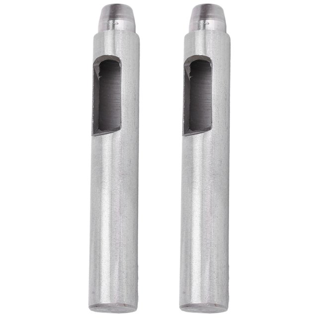 Delaman Herramienta Perforadora, 2 uds., Herramienta Perforadora DIY de Cuero, Cortador de perforación Hueco Redondo, Suministros de Hardware de perforación(10mm)