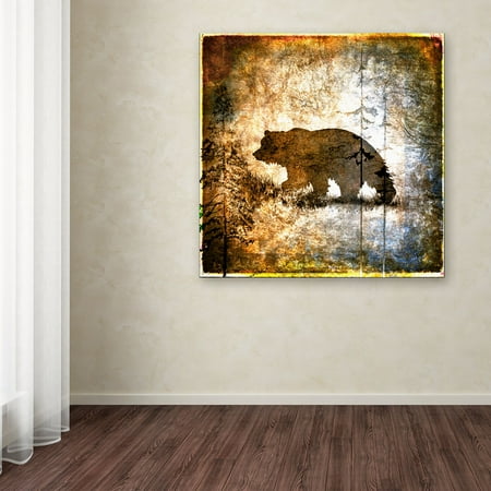 Trademark Fine Art 'High Country Bear' Canvas Art by LightBoxJournal