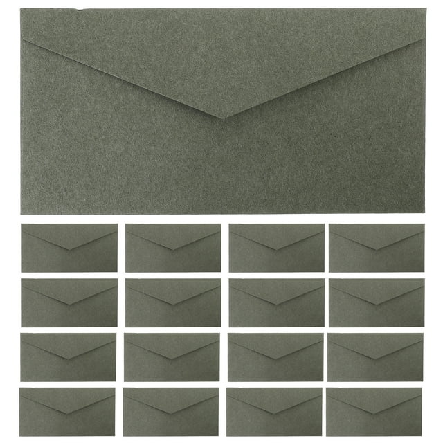 Sobres para tarjetas de invitación, sobres para boda, sobres en blanco, sobres prácticos, 30 Uds.