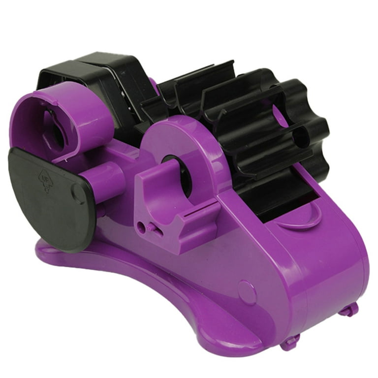 Tape Dispenser Semi-Automatic for Office,School and Warehouse. Purple 46mm  