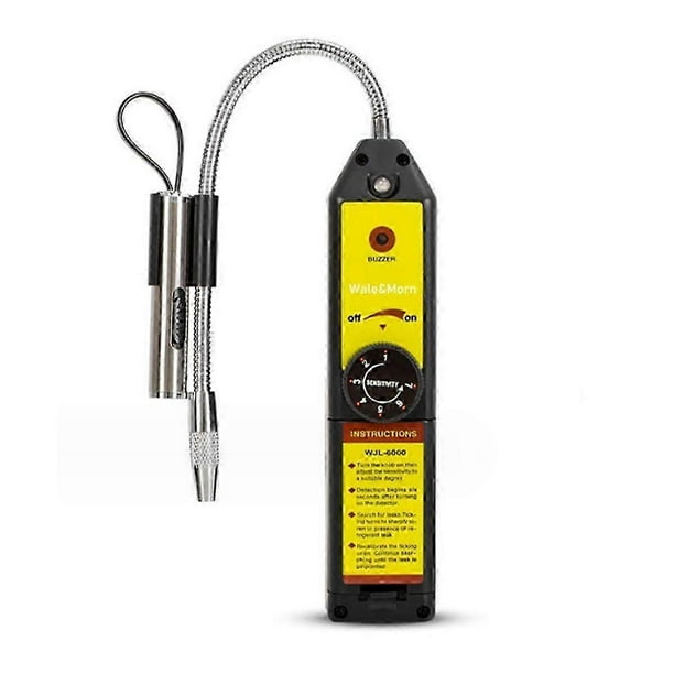 -6000-L Freon Leak Detector Halogen Leak Detector Refrigerant Gas HVAC R22 R410A R1234YF Detector w