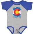 thumbnail image 3 of Inktastic Graffiti Colorado State Flag Boys or Girls Baby Bodysuit, 3 of 5