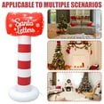 thumbnail image 4 of Meggemo Christmas Inflatable Cartoon PVC Decoration Mailbox Ornament Supply Airblown Holiday Decor for Yard Porch Outdoor Christmas Celebrations, 4 of 8