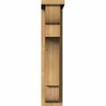 thumbnail image 2 of 5 1/2"W x 14"D x 26"H New Brighton Smooth Corbel w/Backplate, Western Red Cedar, 2 of 9