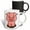 Multicolor, variant on 3drose, Cute Fun Creative Pink Pig Cartoon, 11oz Two-tone Yellow Mug