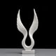 thumbnail image 4 of Estatua de alas de águila/ángel Escultura de resina Figura Obra de arte Coleccionable Feng Shui El 105x3x15cm los 7x3x15cm, 4 of 6