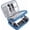 Blue, variant on Veraa Waterproof Electronics Organizer – Double Layer Travel Case for Cables, Chargers & Accessories