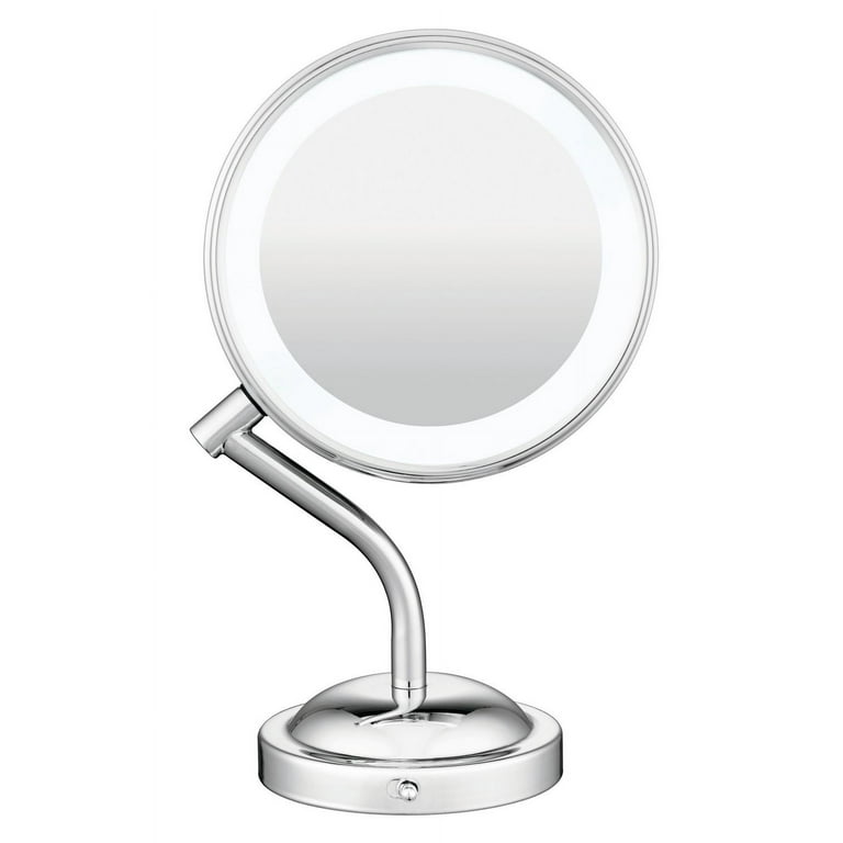 Conair Lighted Makeup Mirror with Magnification, LED Vanity Mirror
