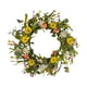 thumbnail image 3 of Guirnalda de guirnalda de guirnalda de flores florales decoración del hogar falso decoración del hogar corona de primavera para la ventana boda, 3 of 8
