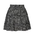 thumbnail image 6 of Puntoco Dresses for women Womens Summer Flowy Tiered Ruffle Mini Skirt Cute High Waist Beach Boho Floral Polka Short Skirts Black 10(XL), 6 of 8