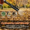 thumbnail image 2 of Leaf Blower Air Booster, Air Flow Amplifier for Leaf Blower, Turbo Nozzle Extension Boosts Speed & Power for Yard, Doubling up The Amount of Your Leaf Blowers (B), 2 of 7