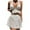 Womens Swimsuits White, variant on ylioge Womens Swimsuits Two Piece with Swim Skirt Crochet Knitted Bikini Cover Ups Swimwear Sets Ladies Solid Backless Bathing Suits