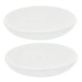 thumbnail image 6 of unbranded 2pcs Soap Dish for Shower Self-Draining Ceramic Soap Dish for Bathroom RV Soap Holder Bar Soap Anti-Slip Tray Kitchen Soap Dish, 6 of 8