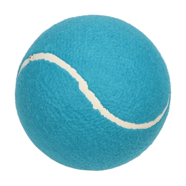 Pelota De Tenis Jumbo De 8 Pulgadas, Pelota De Tenis Jumbo, Multiusos, Portátil, Inflable, Núcleo De Goma, Fieltro De Felpa, Seguro Para Niños Para Entrenamiento Para Firma ANGGREK Azul