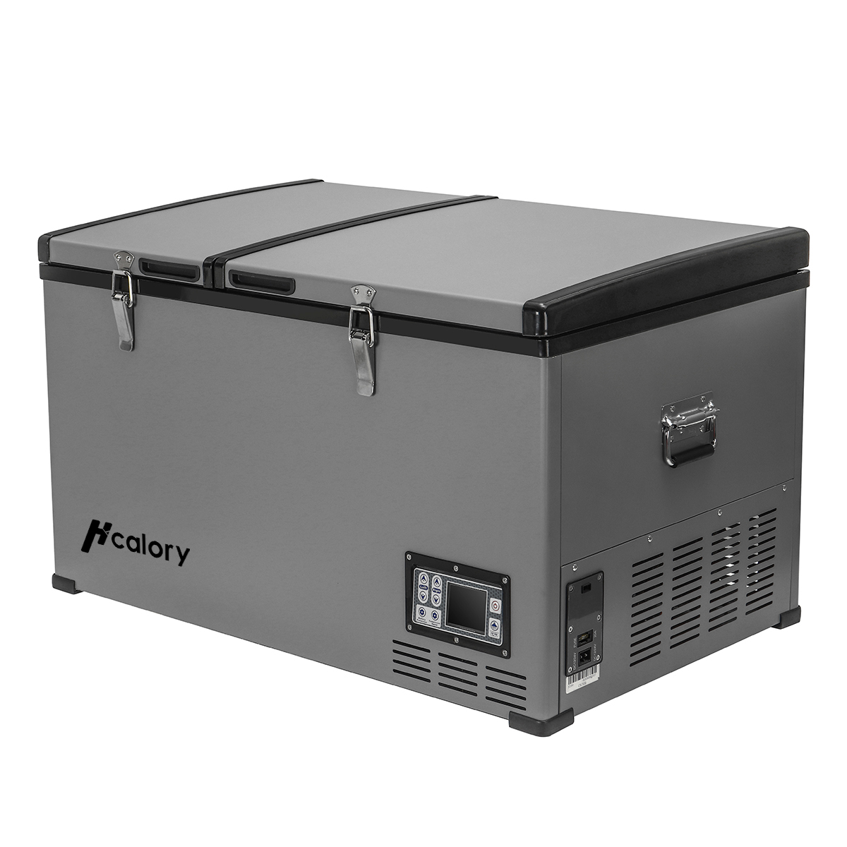 Hcalory 80L Car Refrigerator, 85 Quart RV Fridge Portable Freezer