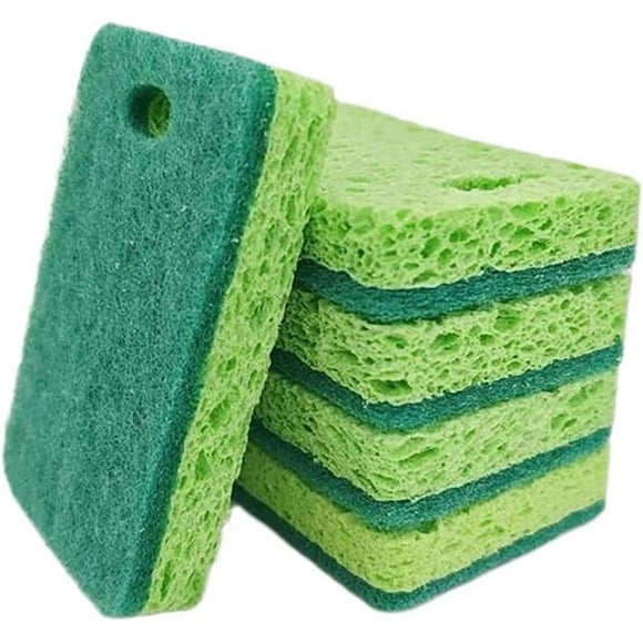 Anti-scratch cellulose sponge for kitchen Bathroom kitchen sponge packaging