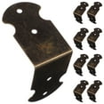 thumbnail image 1 of STRANDCHIC 20Pcs Coffee Metal Book Corner Protectors Sturdy Iron Decorative Box Edge Guards, 1 of 5