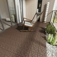 thumbnail image 6 of 12x12 Inch Red Brown Interlocking Deck Tiles, Stone Style DIY Module Decking Tiles, Easy Quick Installation Court Tiles 44 Pack, PP Resin Plastic Waterproof for Porch Poolside Balcony Backyard Patio, 6 of 8
