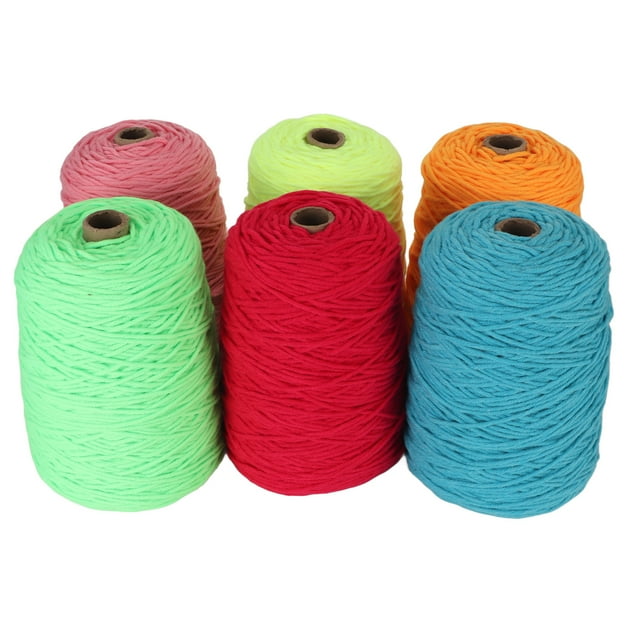 Carpet Yarn,6 Rolls Tufting Yarn Tufting Yarn Rug Making Yarn Built to Last