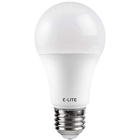 C-Lite by Cree Lighting A19 75W Equivalent LED Bulb  1100 lumens  Dimmable  Soft White 2700K  15 000 hour rated life | 2-Pack