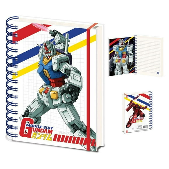 Gundam Colour Cut Away A5 Wirebound Notebook
