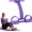 Purple, variant on Pedal Resistance Bands with Handles, 2026 Upgraded 8-Tube Elastic Pull Rope, Multifunction Foot Pedal Resistance Bands for Body Workout, Yoga, Stretching, Arm, Leg, Waist, Abdomen Home Gym