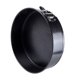 thumbnail image 1 of Tjock rund låsbuckla non-stick kakplatta pizzaplatta flyttbar spänne kolstål bakplatta kakform black, 1 of 5