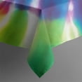 thumbnail image 5 of Rainbow Tie Dye Mandala Pattern Square Tablecloth,Waterproof Square Table Cover,Wipeable Spillproof Washable Table Cover for Home Kitchen Party Decor 42"X42"(107x107cm), 5 of 6