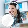 thumbnail image 3 of 100Pcs Disposable Non Woven Headphone Ear Covers for Hygiene, 3 of 9