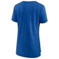 thumbnail image 3 of Women's Fanatics Heathered Royal Los Angeles Rams Neck And Neck Scoop Neck T-Shirt, 3 of 3
