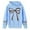 Sky Blue, variant on Hoodies for Kids Clothes Girls Print Kids Hooded Sweatshirt Girls Boys Pullover Top with Drawstring for Holiday Season