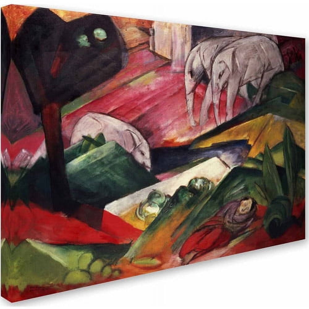 Trademark Fine Art "The Dream" Canvas Art by Franz Marc