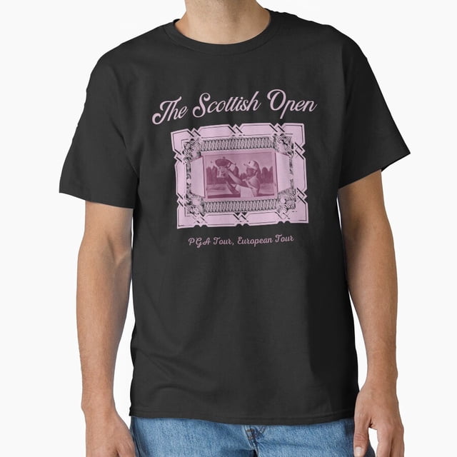 Le T-Shirt Graphique Unisexe The Scottish Open Golf G8794 – Doux et Confortable, Tailles jusqu'à 5TG