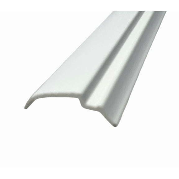 KC Hardware Snap-in Vinyl Glazing Bead, White, 4-Pack, 72" Length