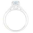 thumbnail image 3 of Pompeii Platinum 1Ct Emerald Cut Diamond Solitaire Engagement Ring Lab Grown (G/H,SI1), 3 of 4