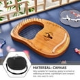 thumbnail image 3 of OULII Compact Lyre Harp Bag By Padded Carrying Bag For Strings Easy To Clean And Maintain, 3 of 8